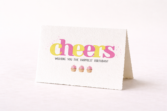 Cheers Birthday Card